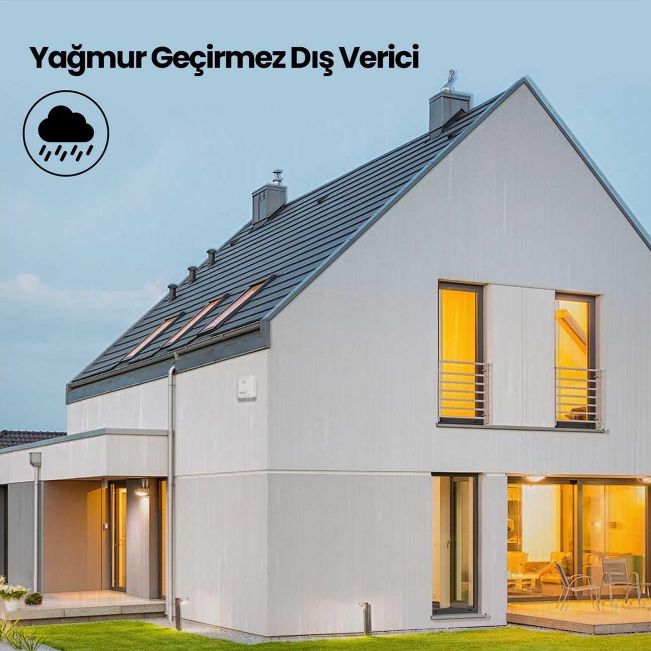 ThermoPro TP200C Wifi İç-Dış Mekan Dijital Sıcaklık Termometre