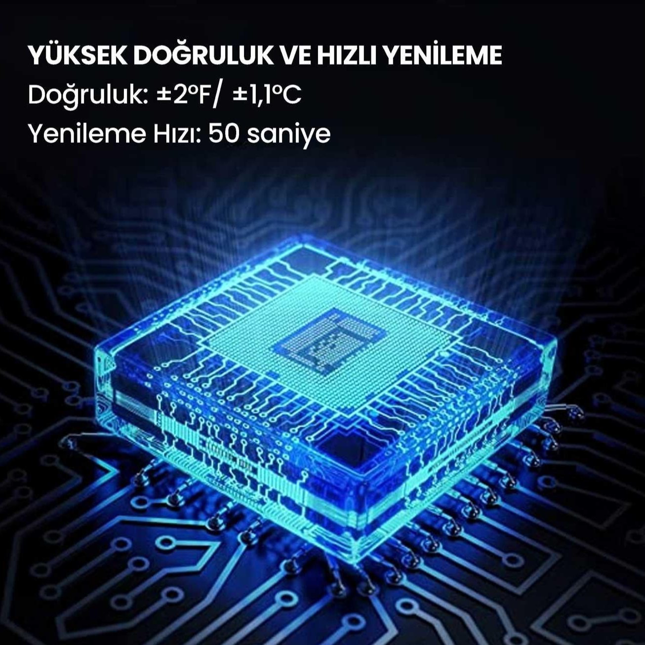 ThermoPro TP200C Wifi İç-Dış Mekan Dijital Sıcaklık Termometre