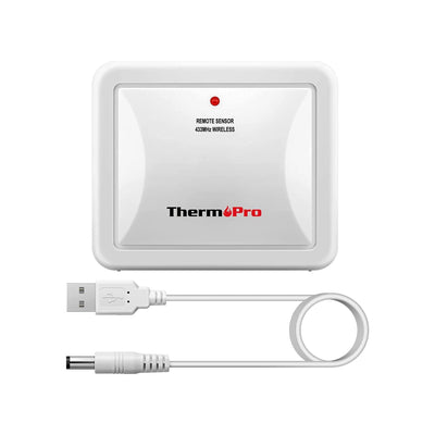 ThermoPro TX-4C İlave Dış Sensör (TP60C, TP63C, TP65C) İçin Uyumludur