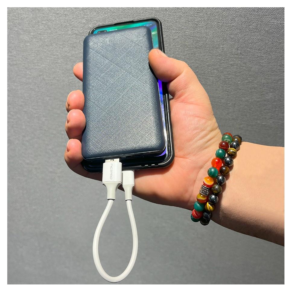 NPO UTC02 60W 20cm TPE USB to Type-C Hızlı Şarj ve Data Kablosu (Apple şarj yedeği)