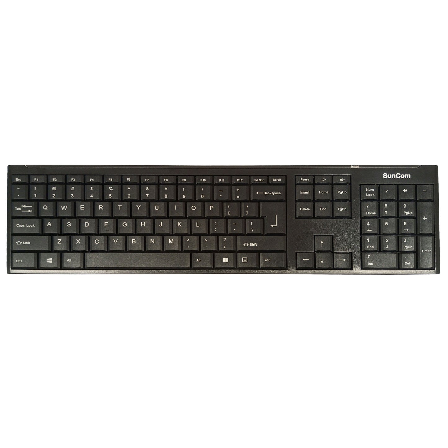 SUNCOM SKM-02W Q Ingilizce Kablosuz Siyah Klavye+ Mouse