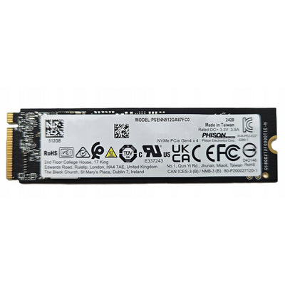 Phison 512GB 4900/3200 MB/sn M.2 22x80 NVMe SSD