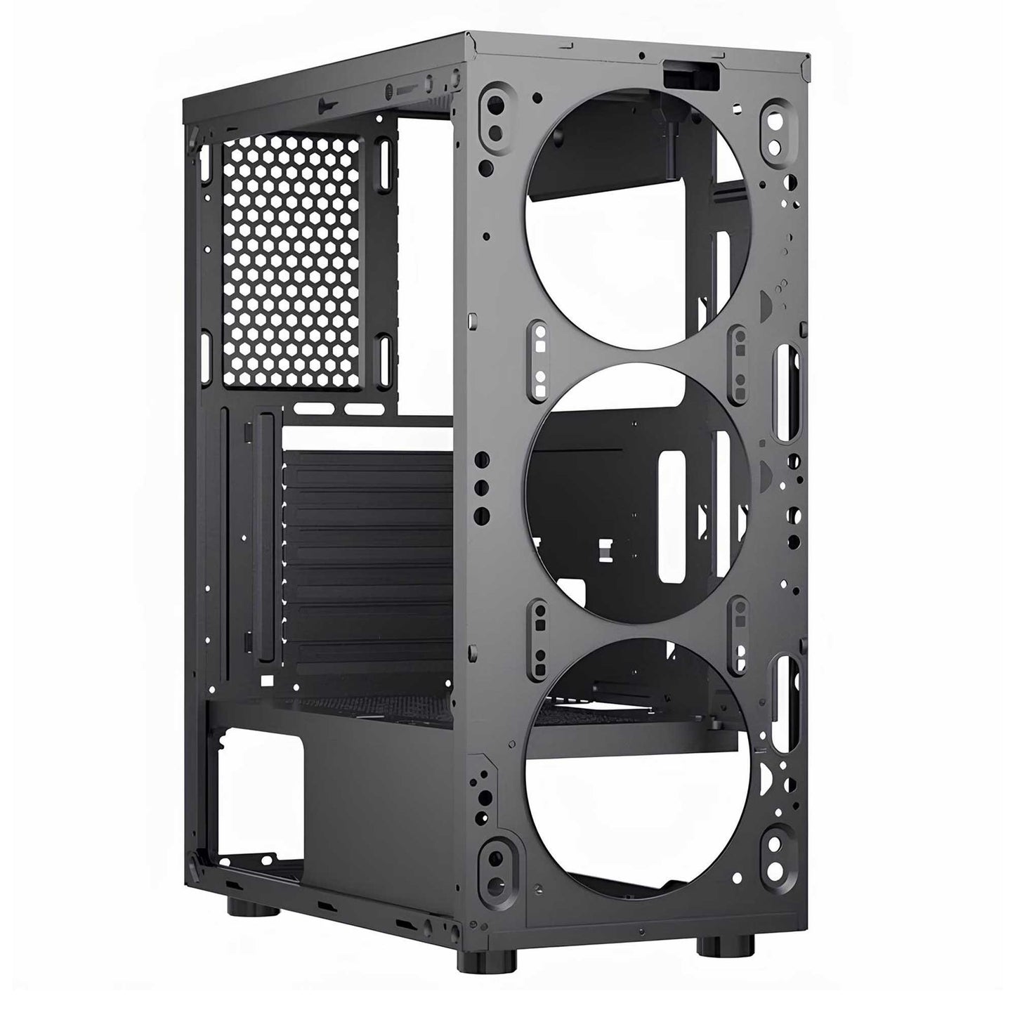 PowerBoost VK-1651 500W Siyah Mid Tower ATX Kasa