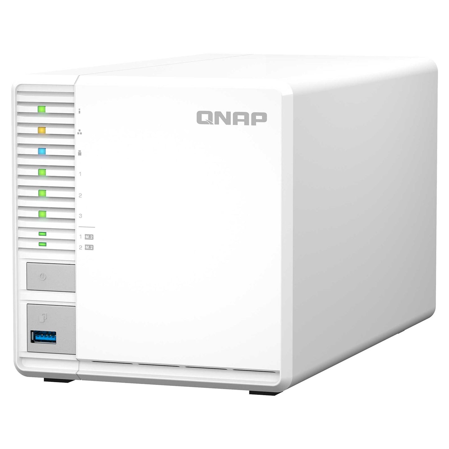 QNAP TS-364-8G 2xM.2 NVMe 3x3.5" SATA Desteği RAID(0) NAS Depolama Ünitesi