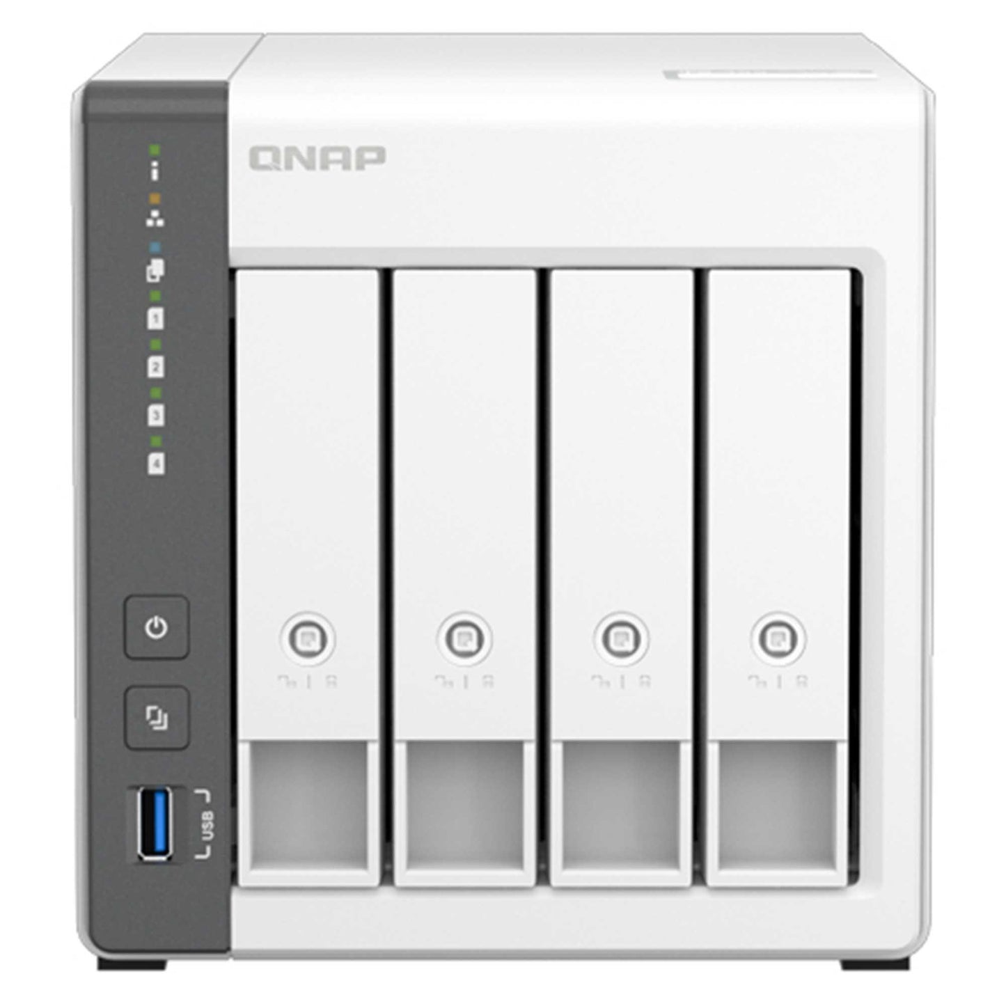QNAP TS-433 4GB 4x3.5" SATA Desteği RAID(0) NAS Depolama Ünitesi