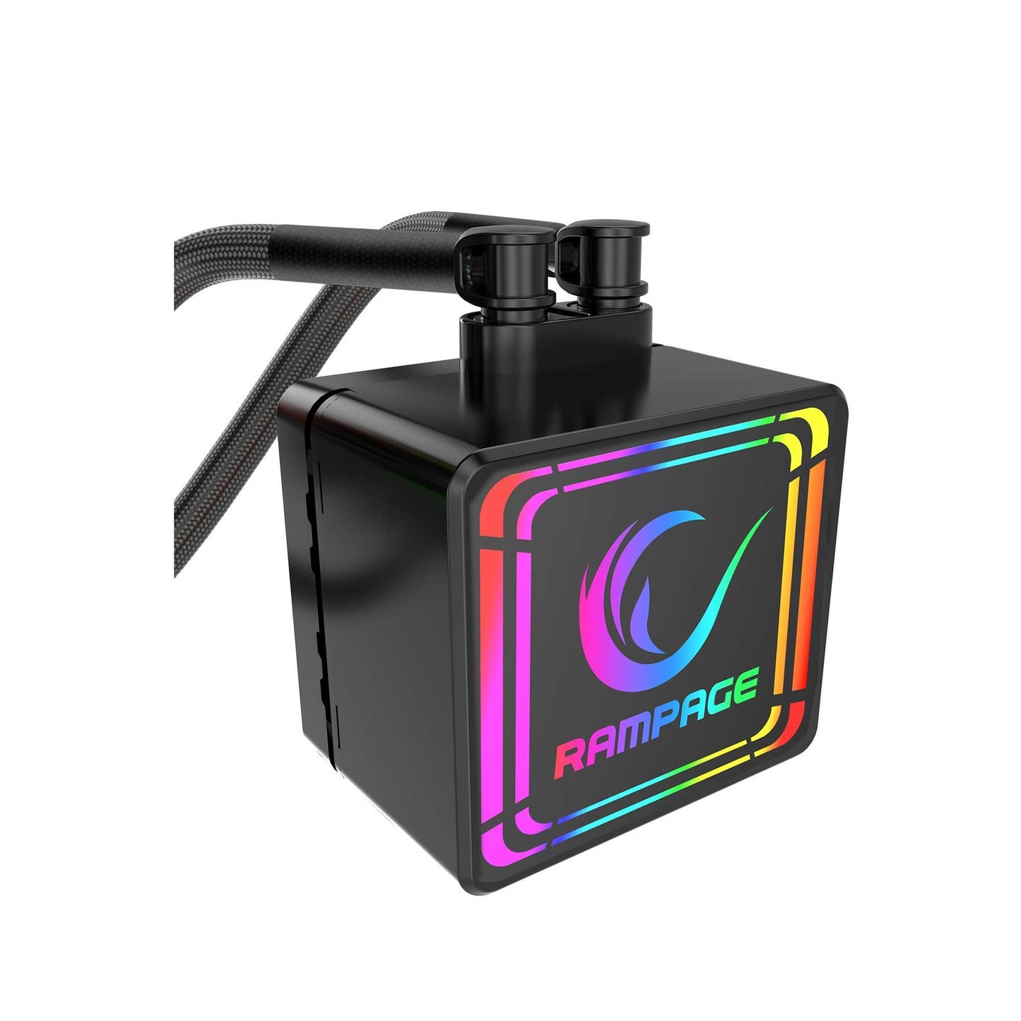 Rampage AQUA240-RGB S-RGB Intel/AMD Uyumlu Led Fanlı 240mm İşlemci Sıvı Soğutucu