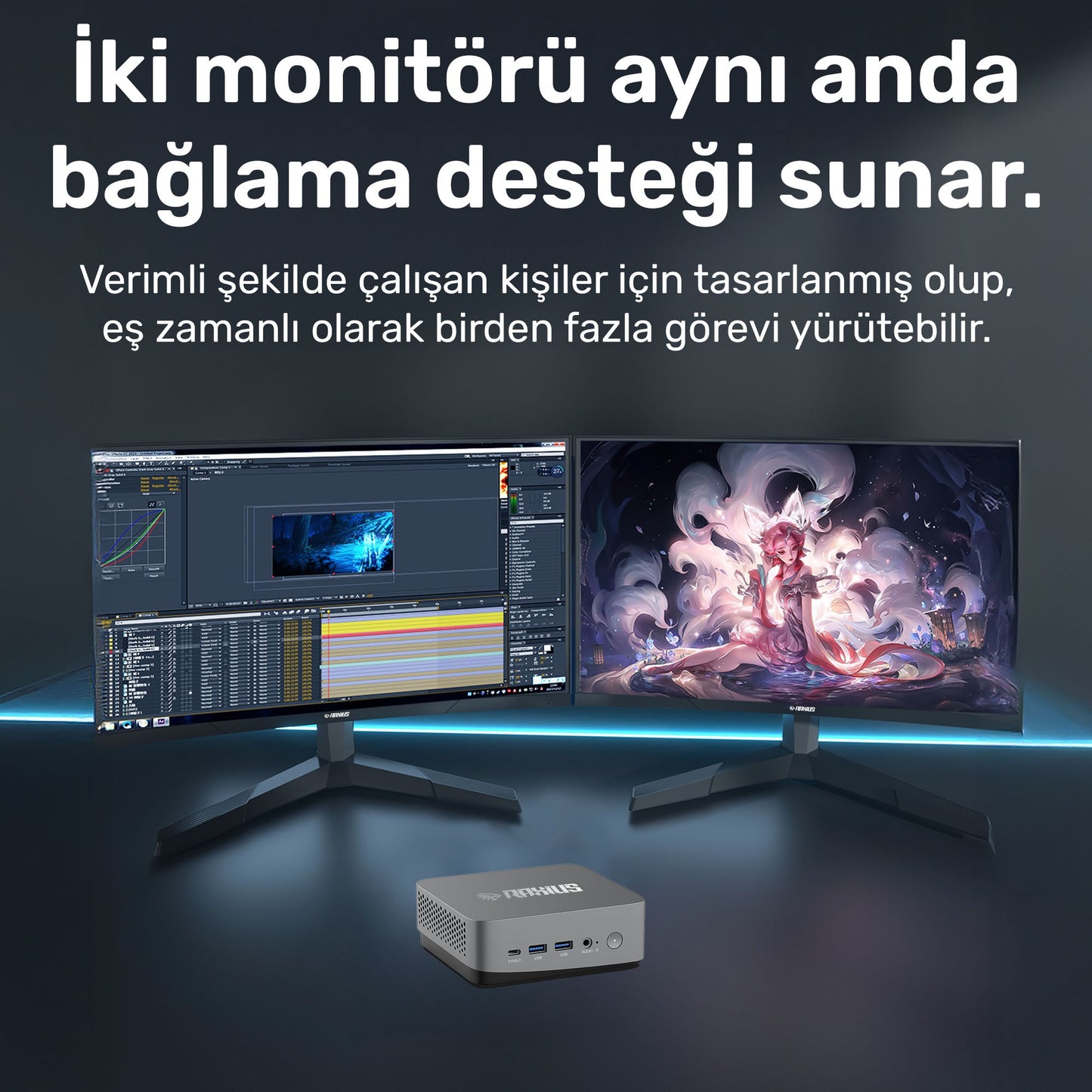 RaXius MP AD16 i5 XE-134P i5-1340P Mini PC