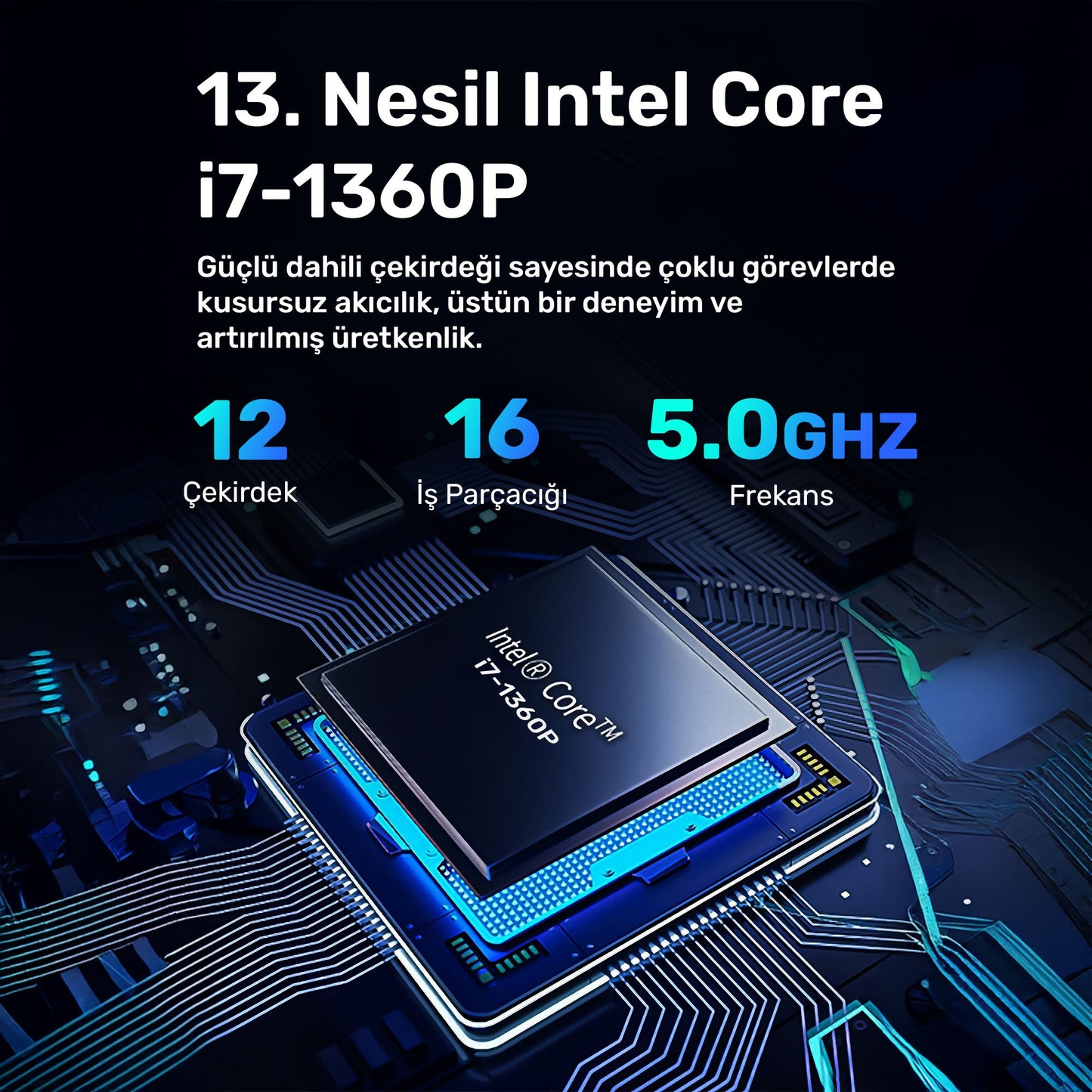 RaXius MP AD16 i7 XE-136P i7-1360P Mini PC
