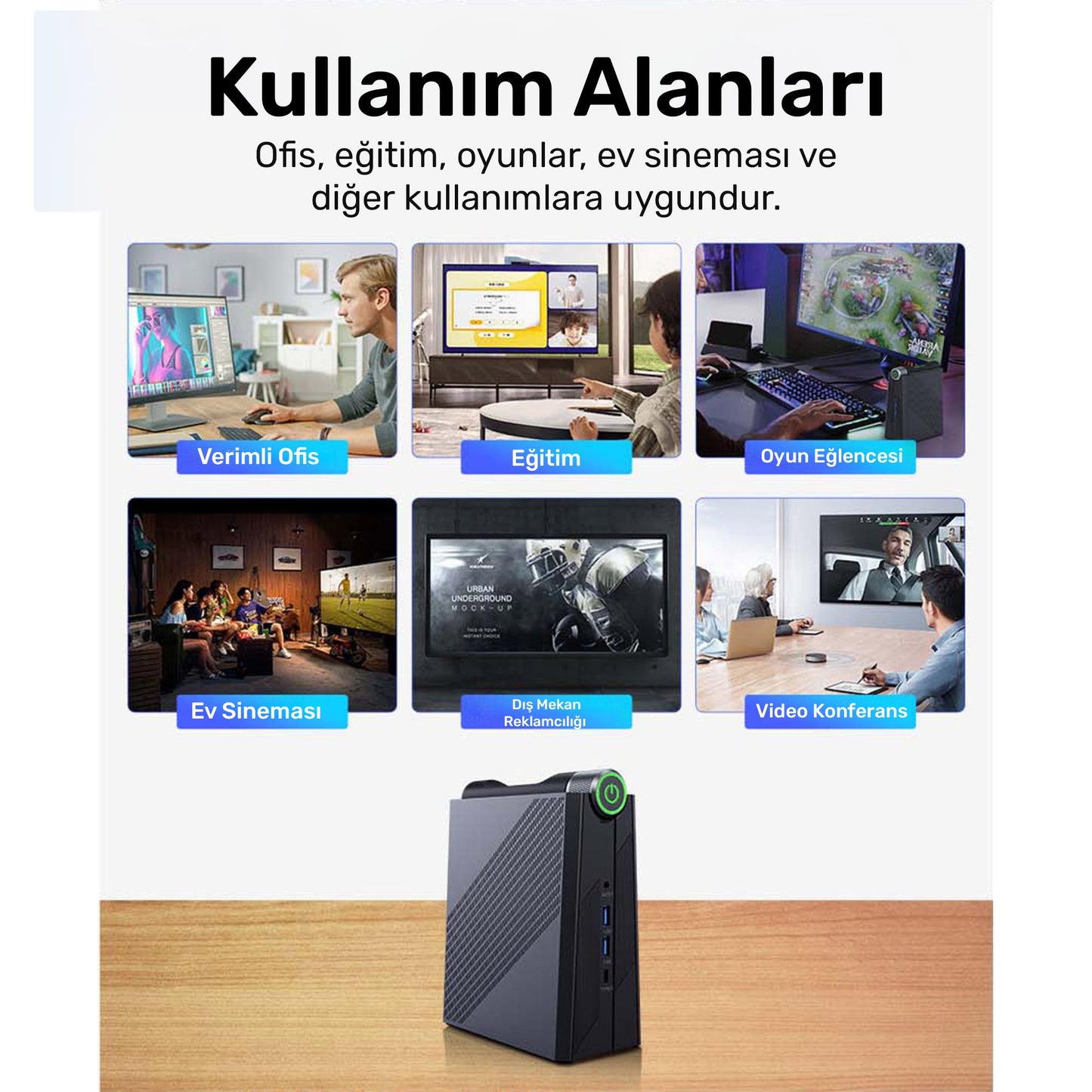 RaXius MP AM08 Pro R5 660M-66H Ryzen5 6600H Mini PC