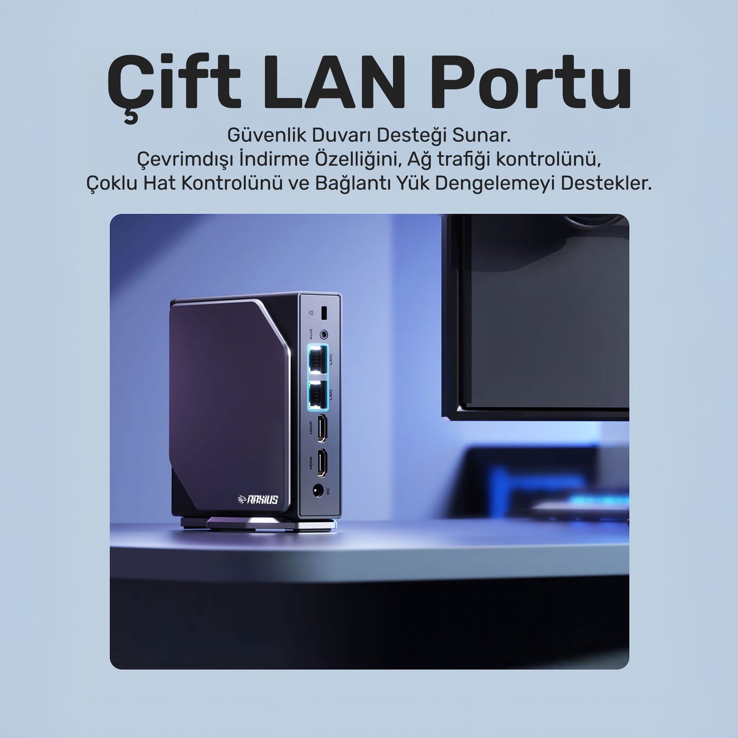 RaXius MP S1 IntelN SD-N15 N150 Mini PC