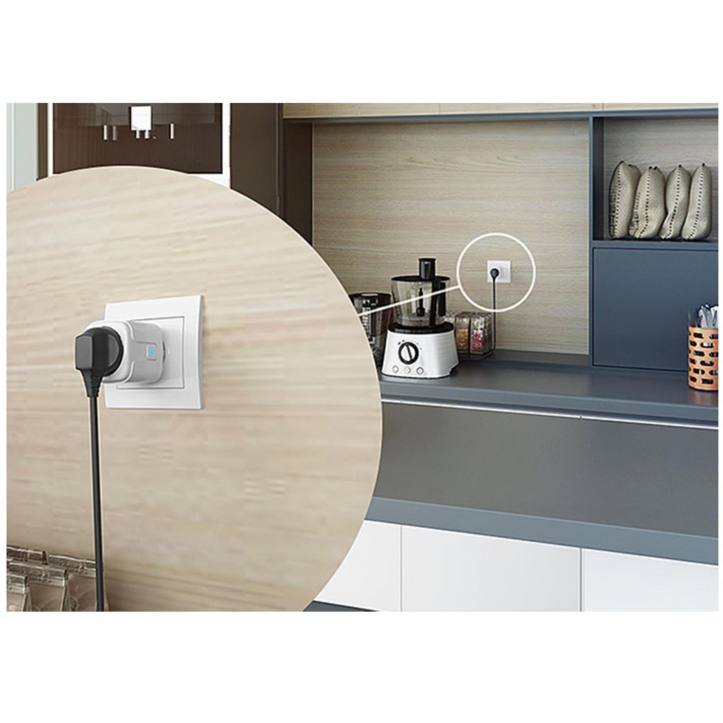 S-Link Swapp SL-02 10 Amper Akıllı Priz Wifi TUYA Destekli