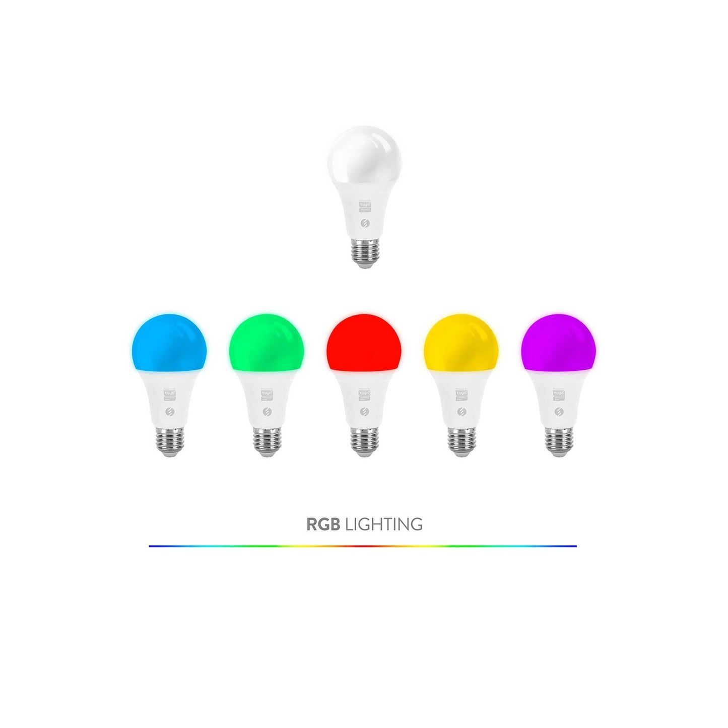 S-Link Swapp SL-RGB12 Smart/Akıllı RGB 12W 50Hz 1000lm Wifi TUYA Destekli Lamba/Ampul