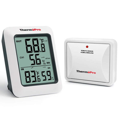 ThermoPro TP60C Wifi İç-Dış Mekan Dijital Sıcaklık ve Nem Ölçer