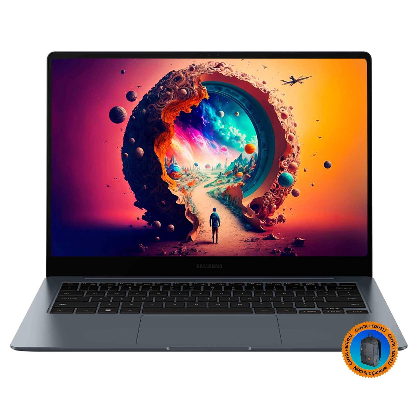 Samsung Galaxy Book4 Pro NP940XGK-K00TT Ultra7 155H 14" WQXGA+ Touch W11H Dizüstü Bilgisayar