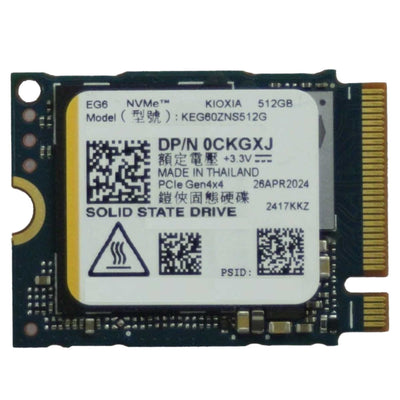 Kioxia EG6 512GB 4100/2600MB/s Gen4x4 M.2 22x30 SSD