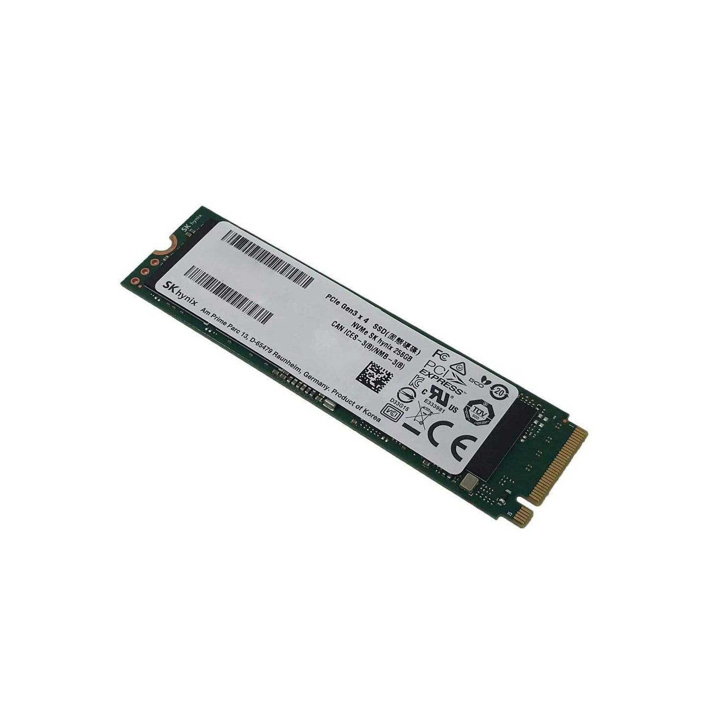 SK Hynix BC711 256GB 2500/1100MB/s Gen3x4 22x80 M.2 NVMe SSD