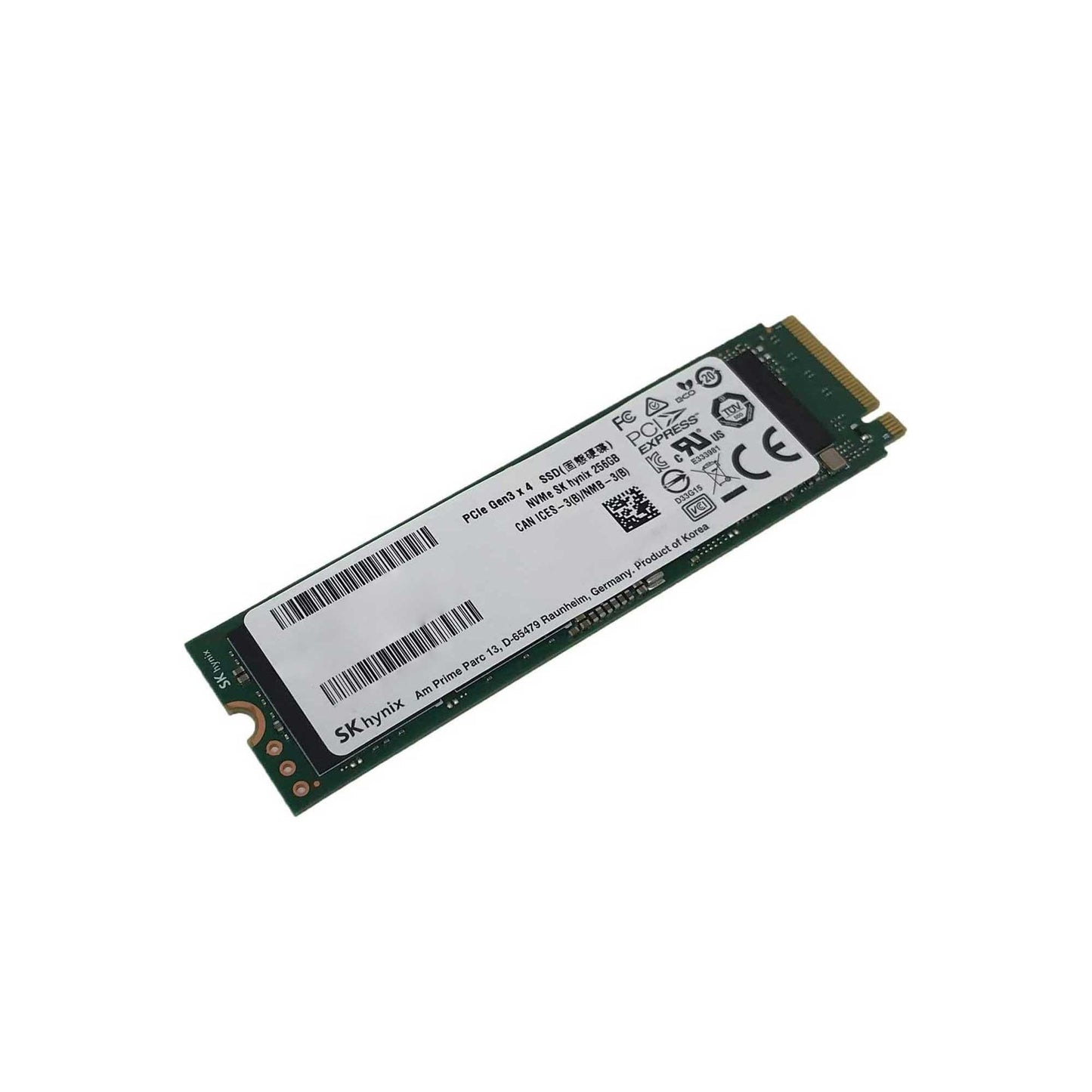 SK Hynix BC711 256GB 2500/1100MB/s Gen3x4 22x80 M.2 NVMe SSD