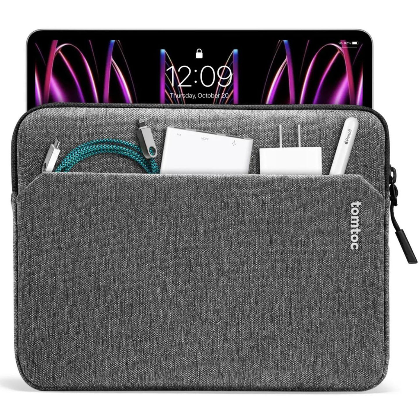 Tomtoc Light B18B1G3 13" Gri Notebook Tablet Kılıf