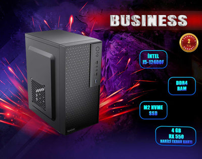 SunCom Business SC3-B01 i5-12400F RX550 Masaüstü Bilgisayar