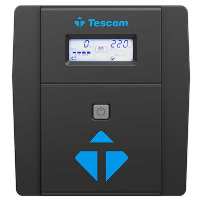 TESCOM LEO 2000VA 5/10 dk (2x12V 9AH Akü) Line Interactive UPS