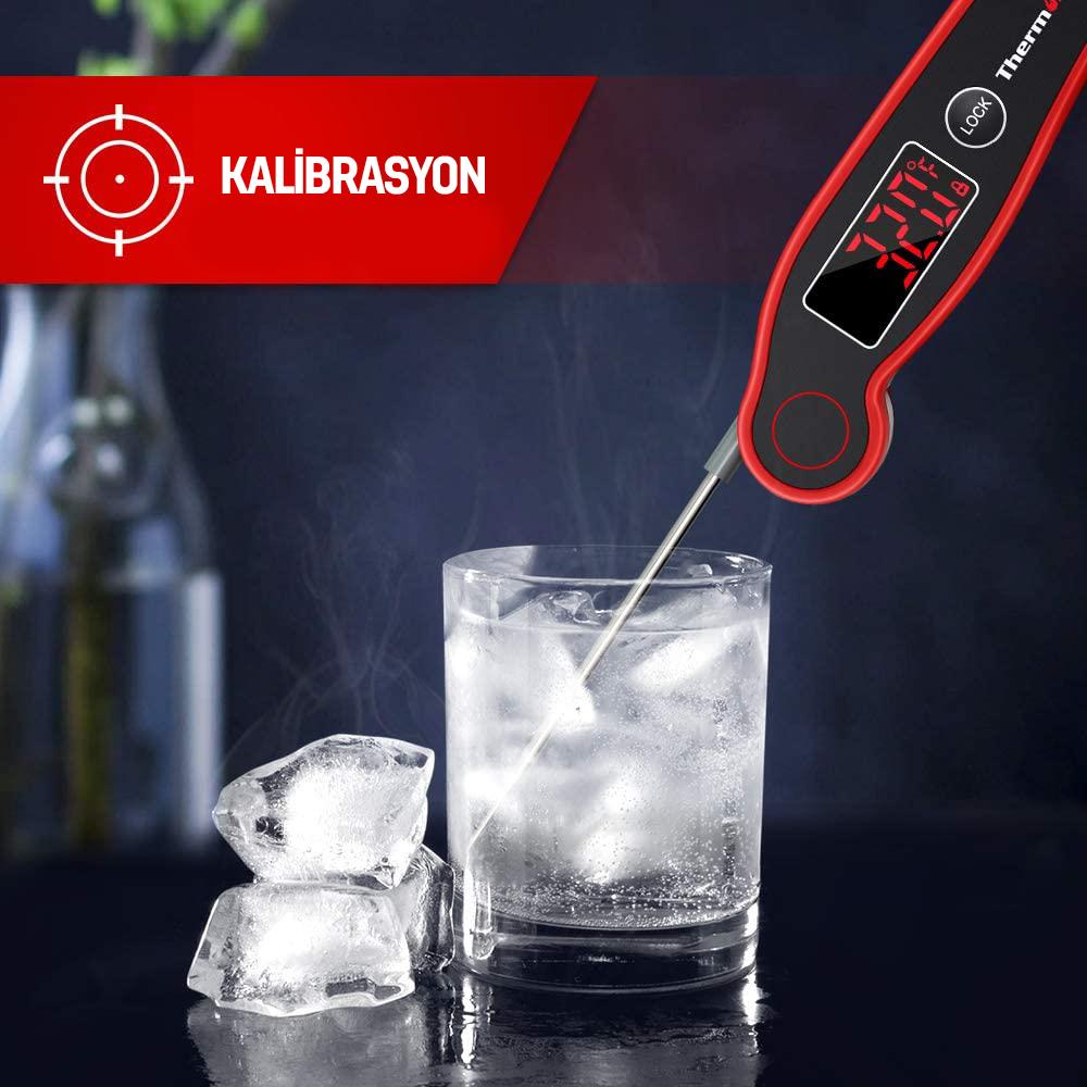 ThermoPro TP19 Su Geçirmez Katlanabilir Gıda Pişirme Termometresi