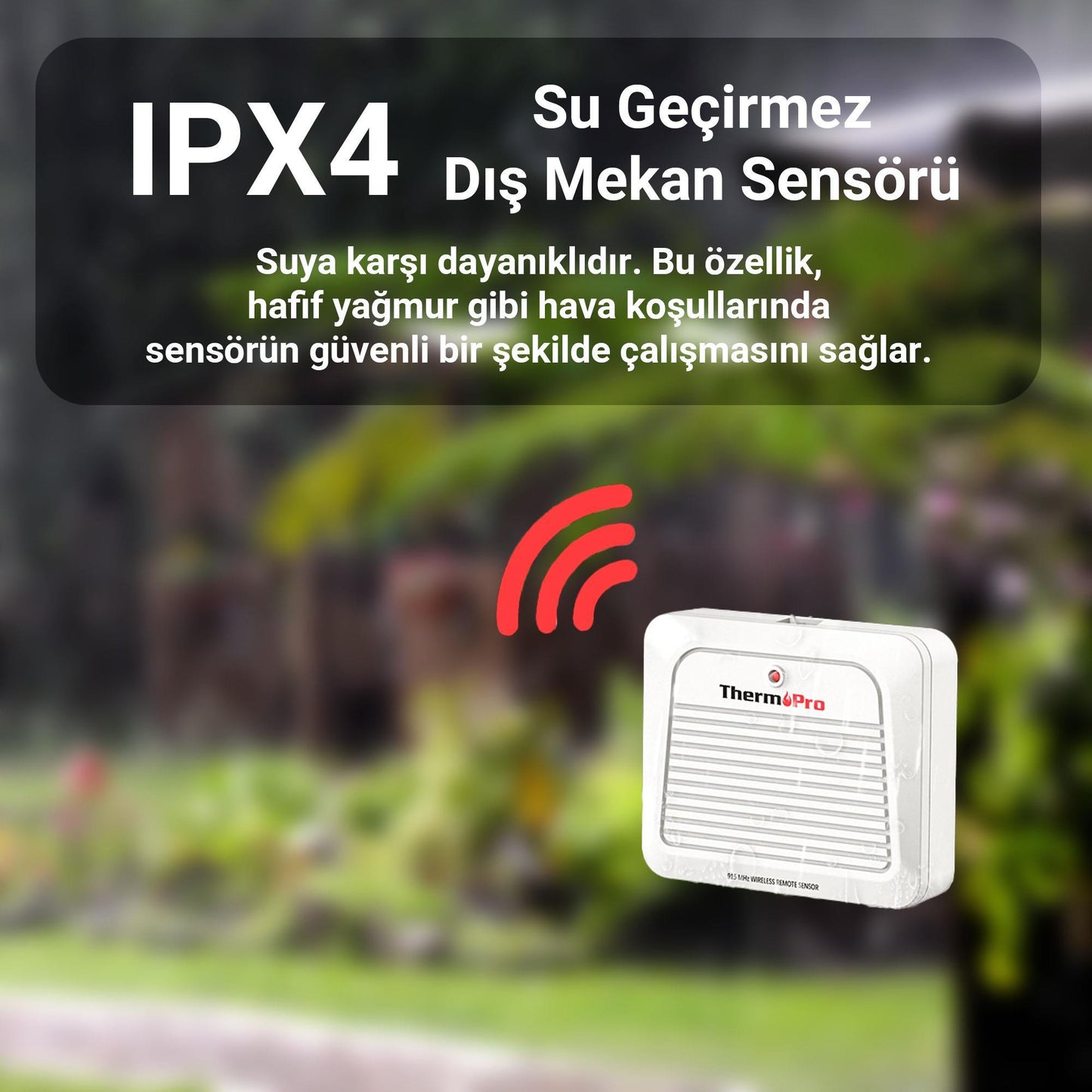 ThermoPro TX7B İlave Dış Sensör (TP280B,TP260B için)