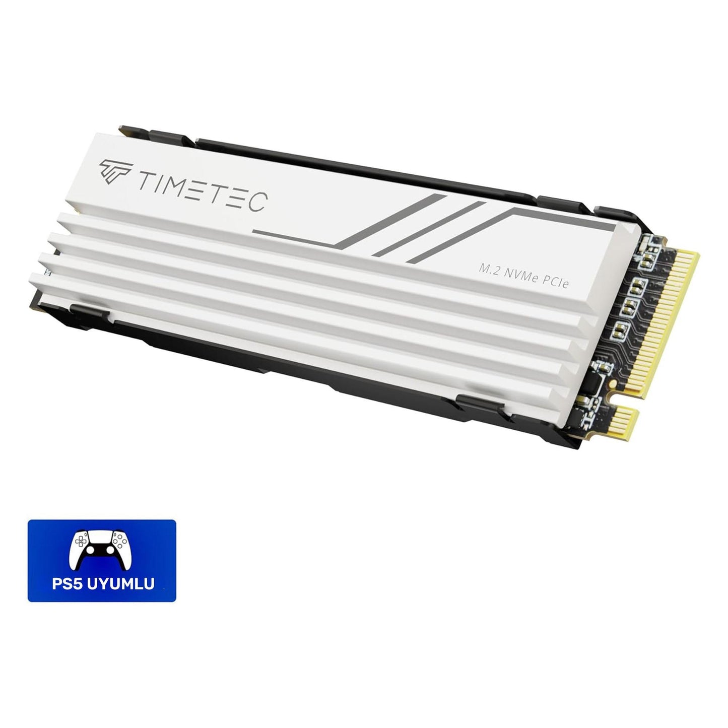 Timetec Pro MS47 2TB 5000/4400MB/s Gen4x4 22x80 M.2 NVMe SSD Beyaz