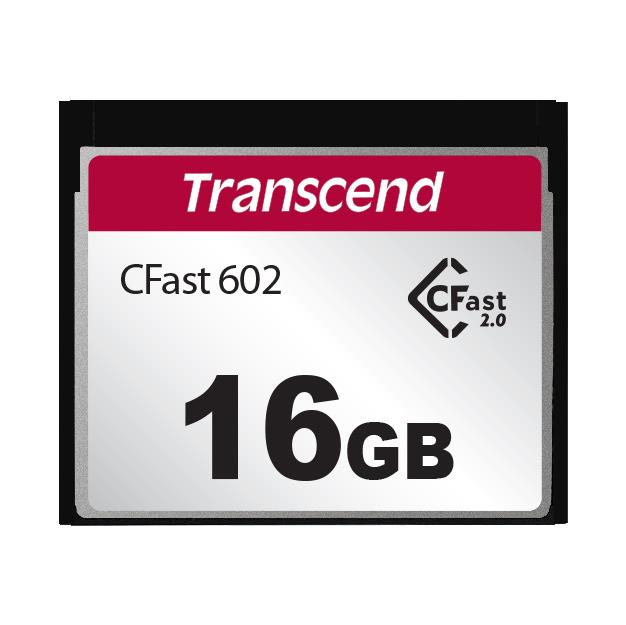 Transcend TS16GCFX602 16GB CFast 2.0 Endüstriyel Hafıza Kartı