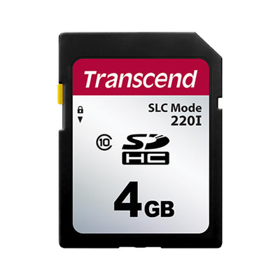 Transcend TS4GSDC220I 4GB Endüstriyel Hafıza Kartı