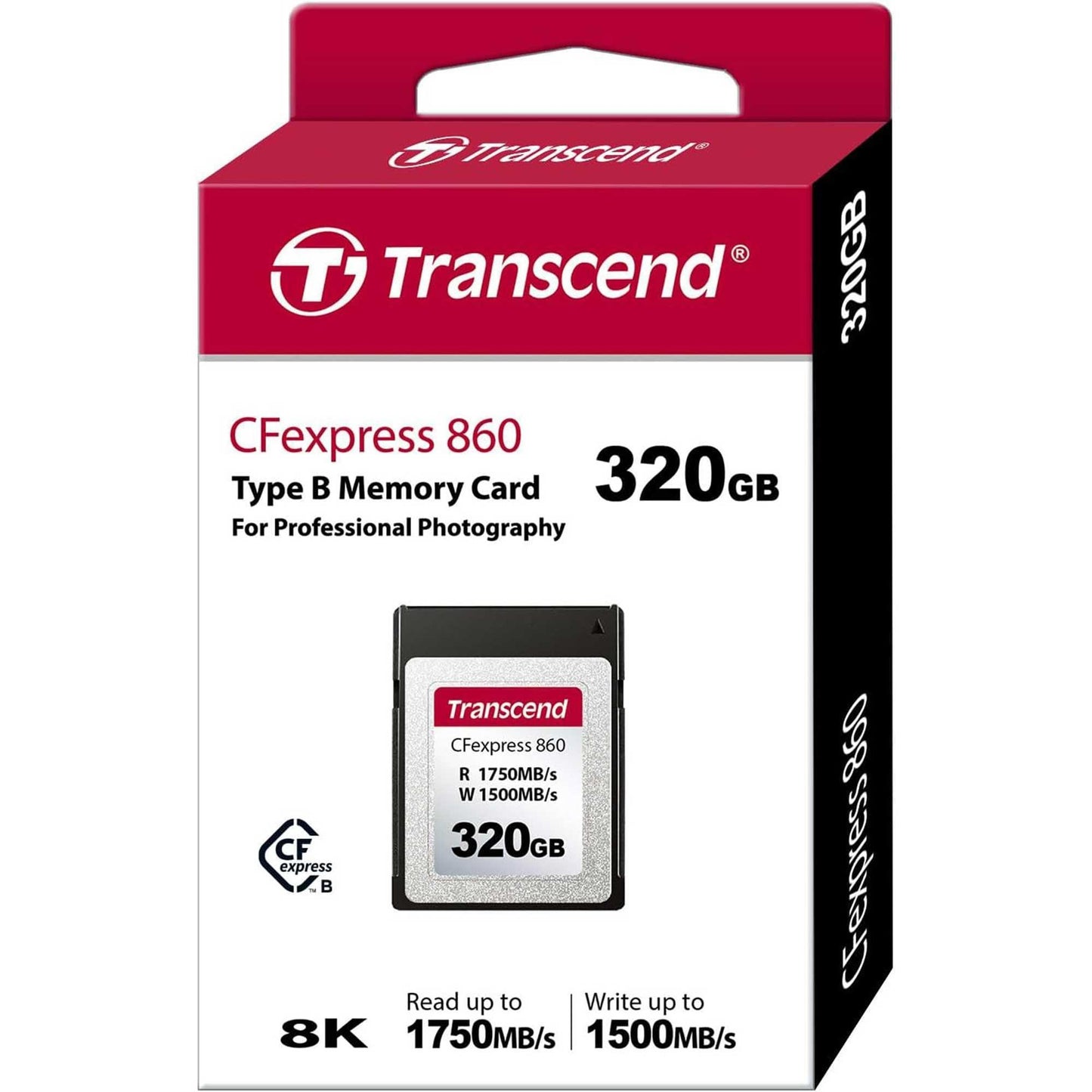 Transcend TS512GCFE820 320GB CFExpress Hafıza Kartı