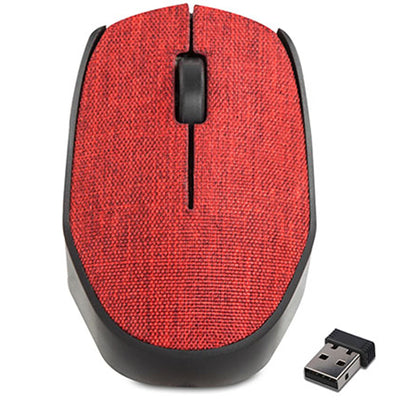 EVEREST KM-218 USB Kablosuz 2.4Ghz Kırmızı Kumaş Yüzey Mouse
