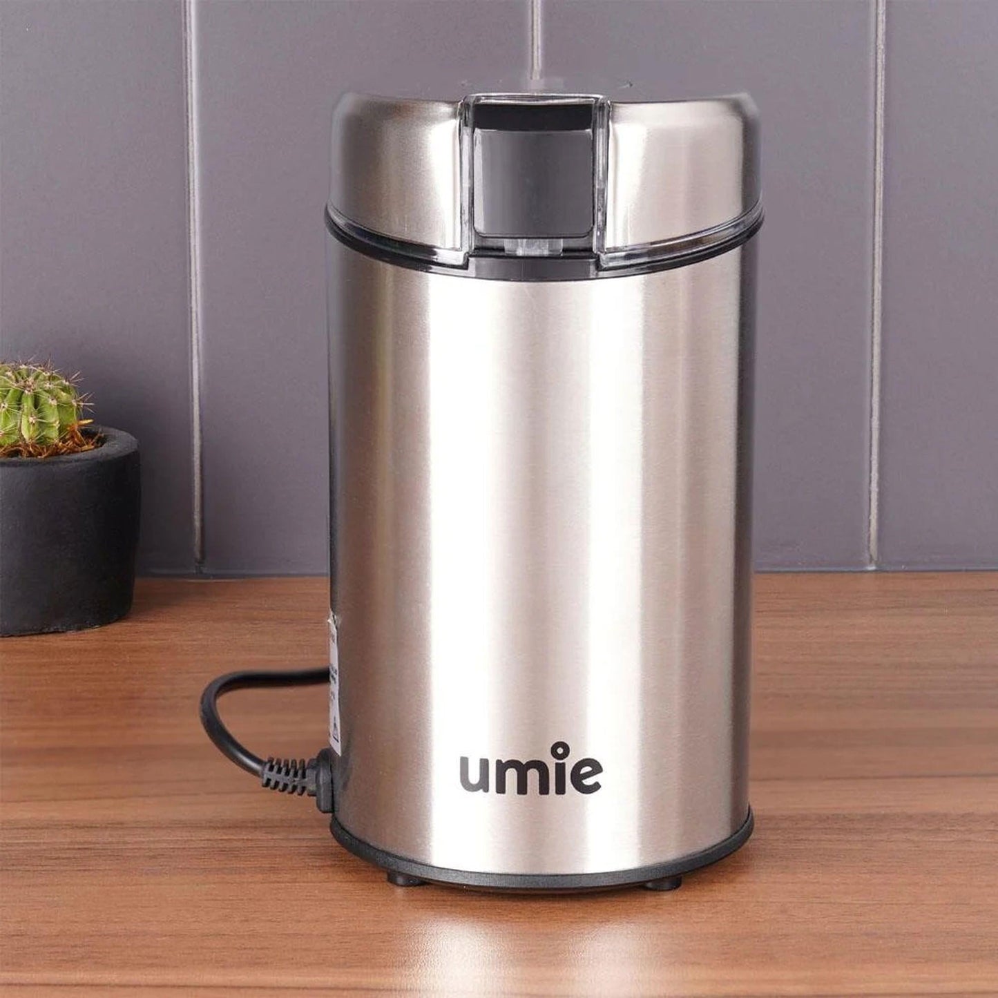 UMIE KB-U52 65G kapasiteli Paslanmaz Çelik 160W Kahve ve Baharat Öğütücü