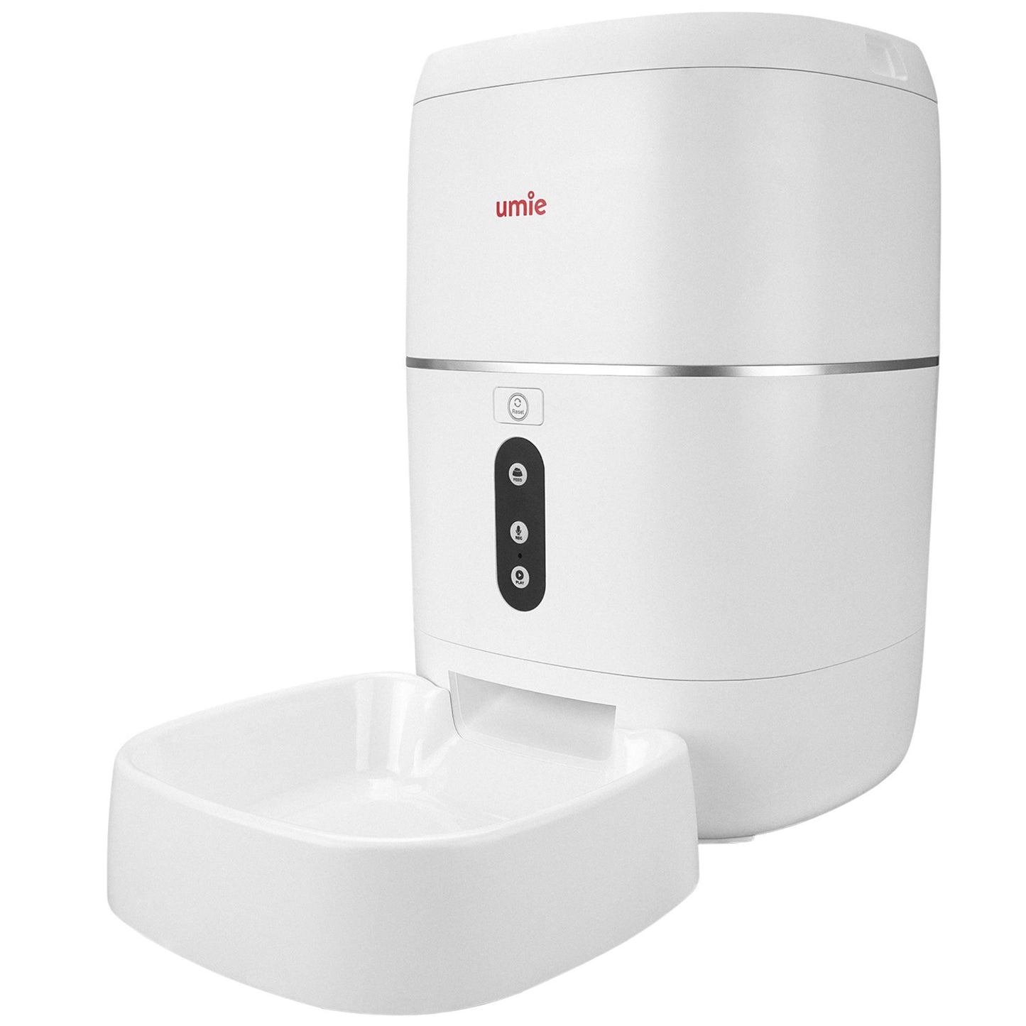 UMIE UM-PF2021A Otomatik Yem Kabı Sesli Mesajlı 6L Wifi Tuya Destekli Akıllı Kedi Köpek Besleyici