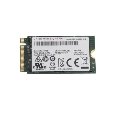 Union Memory SSS1B60642 128GB M.2 NVMe SSD