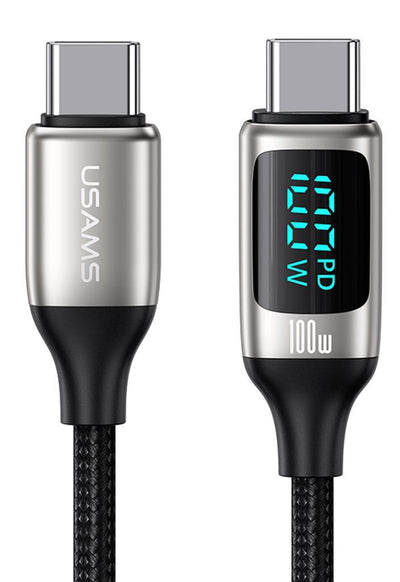 Usams US-SJ546 1.2m Type-C Hızlı Şarj ve Data Kablosu
