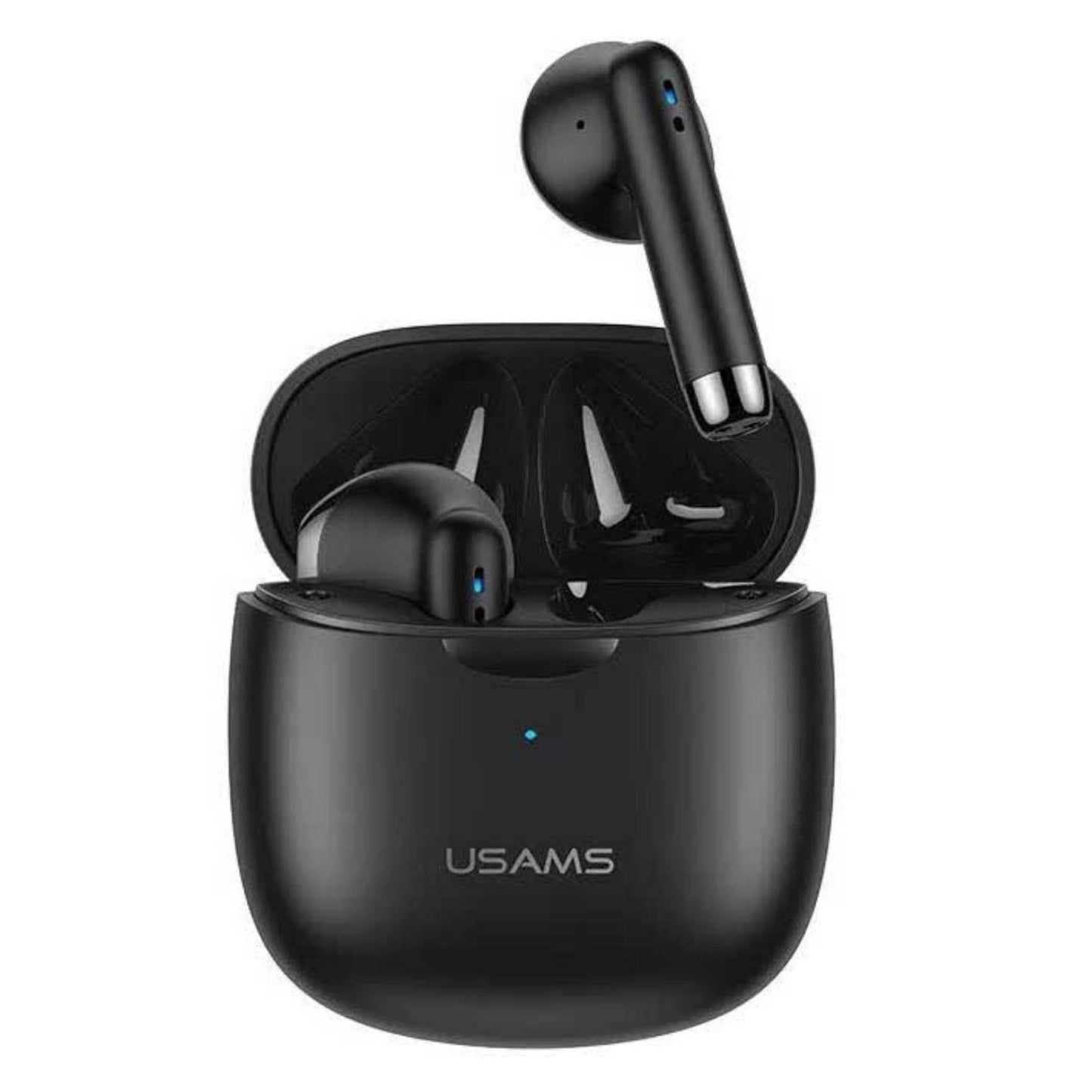 Usams USAMS-IA04 IOS/Android Uyumlu BT5.0 TWS Bluetooth Kulaklık-Siyah