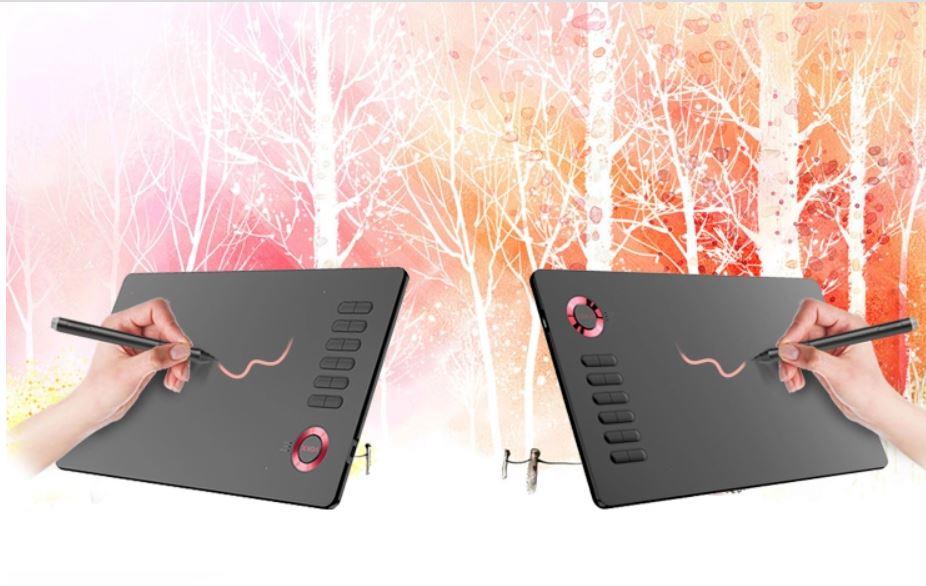 Veikk A15 Pro 10x6" 8192 Level 5080 LPI Grafik Tablet + Kalem