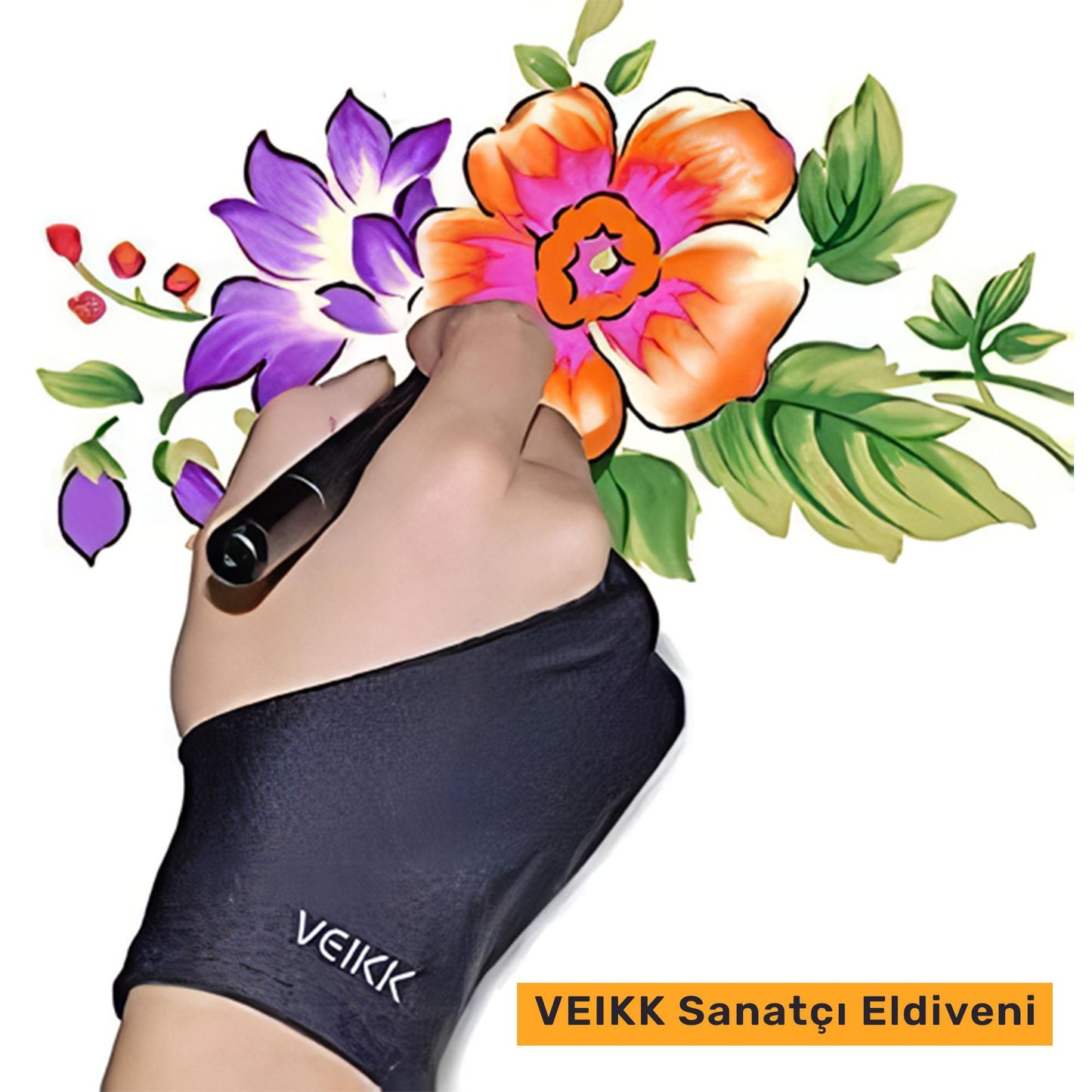 Veikk Grafik Tablet Eldiveni