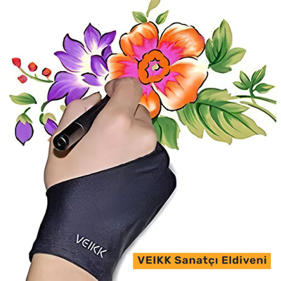 Veikk Grafik Tablet Eldiveni