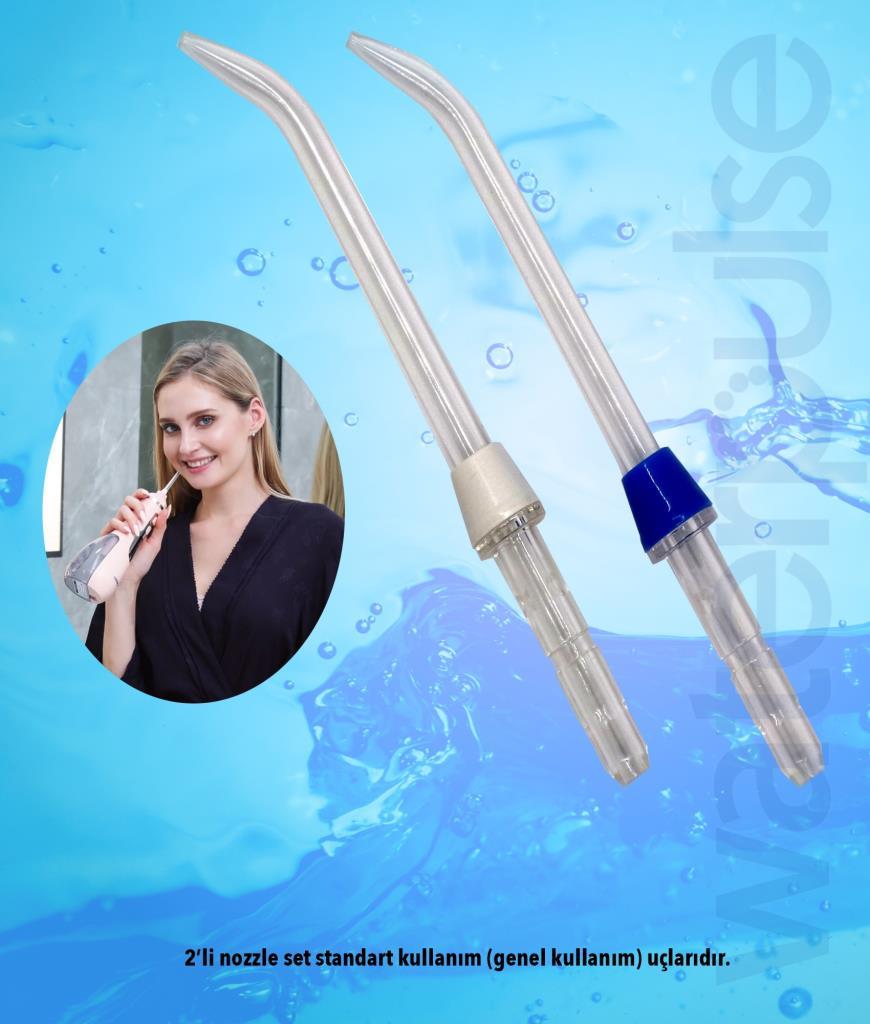 Waterpulse Tüm Modellere Uyumlu Standart 2'li Yedek Uç