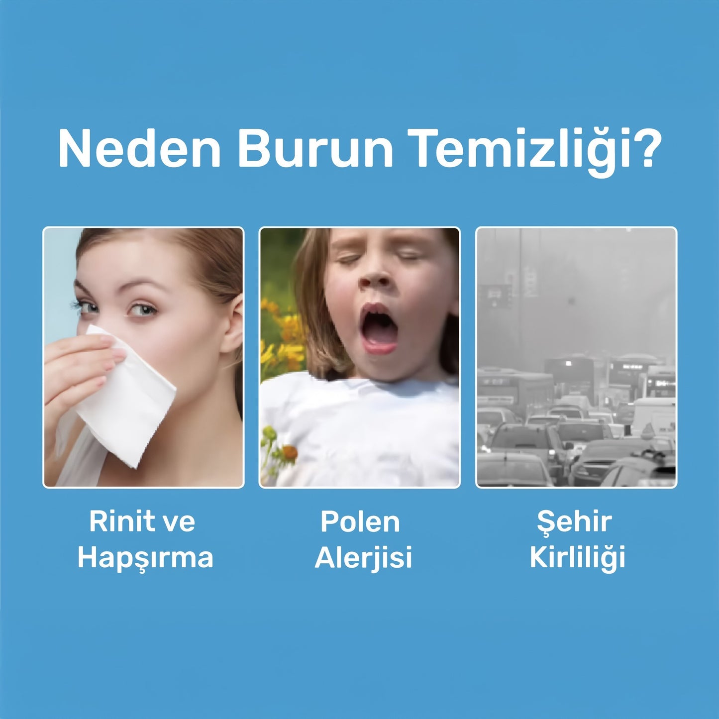 Waterpulse YT-300 Profesyonel Burun Temizleme Taşınabilir Nazal Bakım Burun Duşu