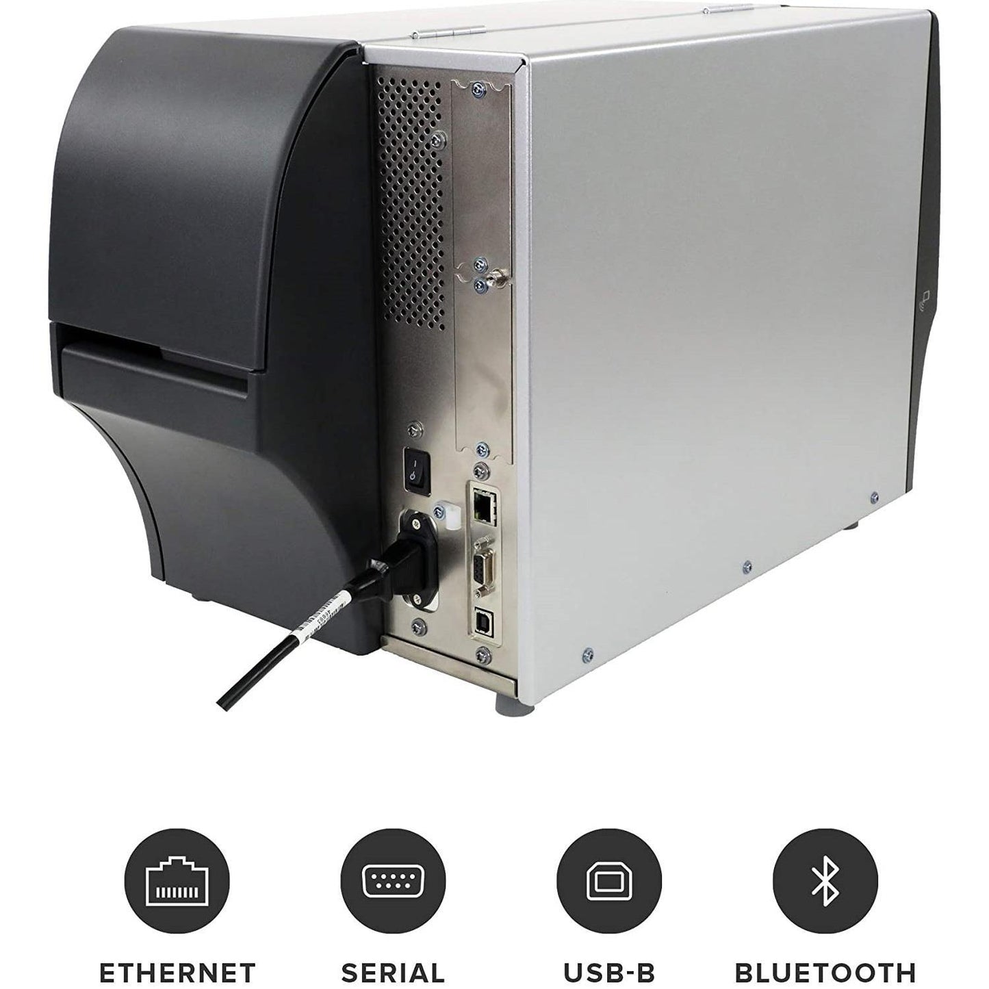 ZEBRA ZT41142 Thermal + Seri + Usb + Ethernet + Bluetooth 203 dpi Endüstriyel Barkod Yazıcı