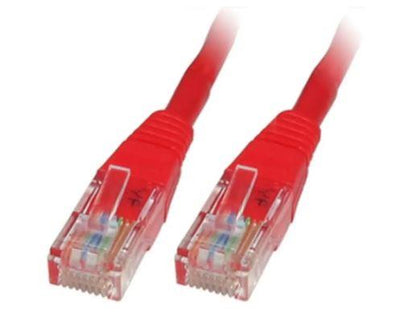 ODS 02R45R45C6UJ1R0.2A CAT6 UTP LSZH BAKIR 0.20 Metre Kırmızı Patch Cord