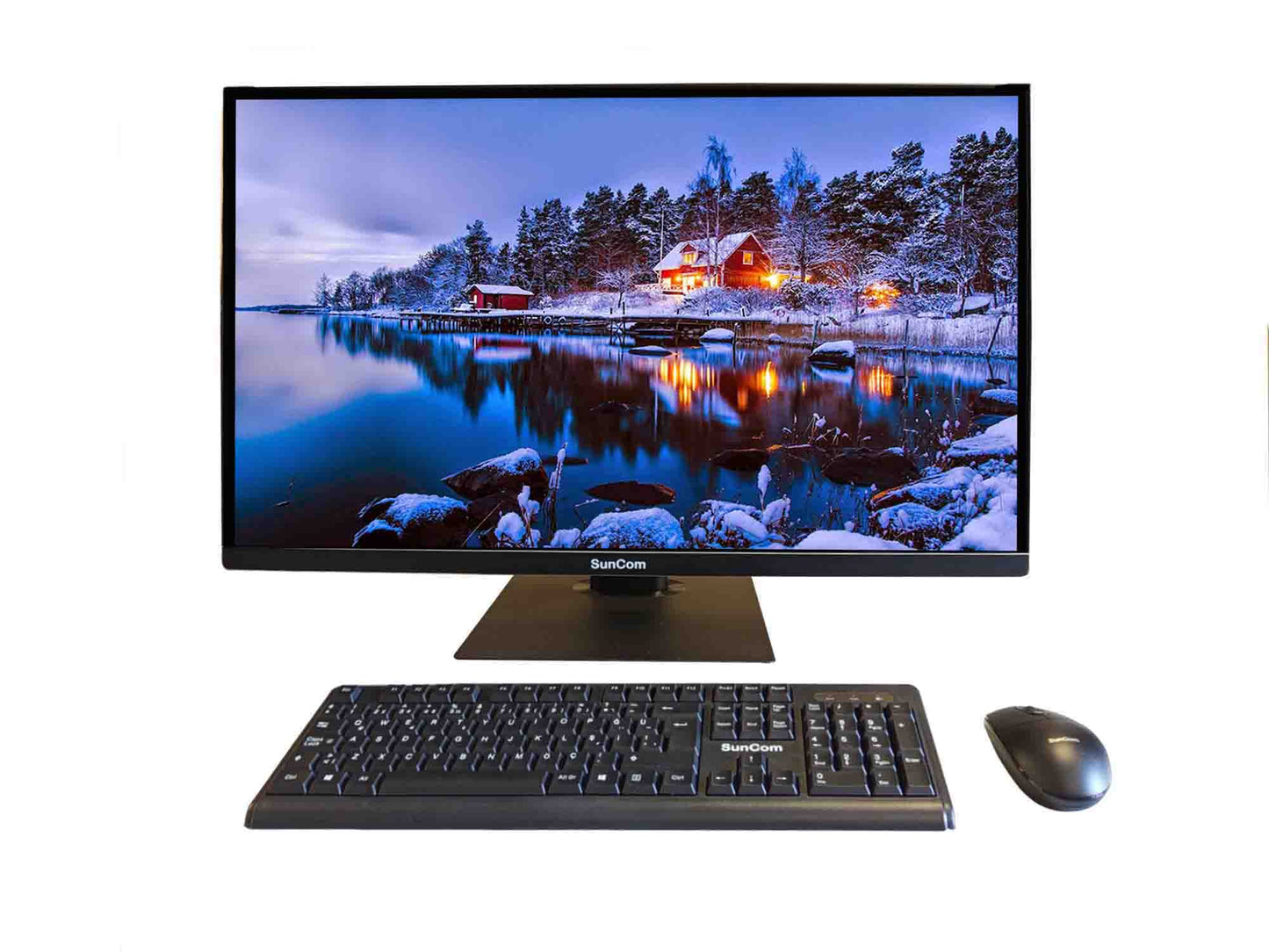 SUNCOM Pro Plus SCA-125 i5-13600HX 16GB 512GB SSD 27" Siyah DOS AIO PC Pivot Ayak