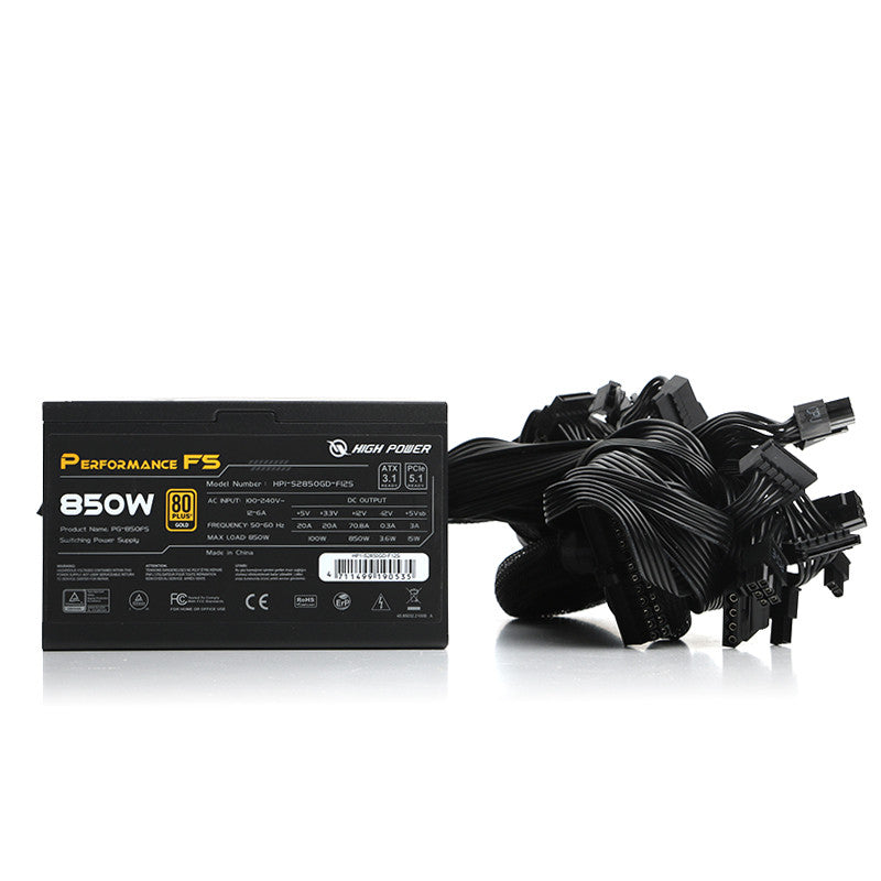 HIGH POWER HP1-S2850GD-F12S 850W 80+ Gold Siyah PCIe 5.1 Power Supply