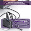 Usams US-CC163 T50 100W QC+PD 4 Port (3Type-C+1USB) GaN Hızlı Şarj Başlığı-Siyah
