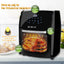 NPO Haeger HG-5295 Dokunmatik 12L Fırın Tipi 5 Aparatlı Airfryer 2000W Yağsız Kızartma Fritözü OUTLET