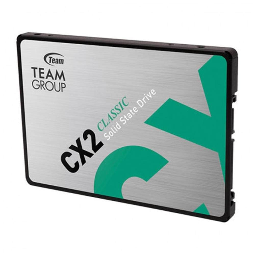 Team 256GB CX2 520-430MB-s 2.5" SATA3 SSD Disk (T253X6256G0C101)