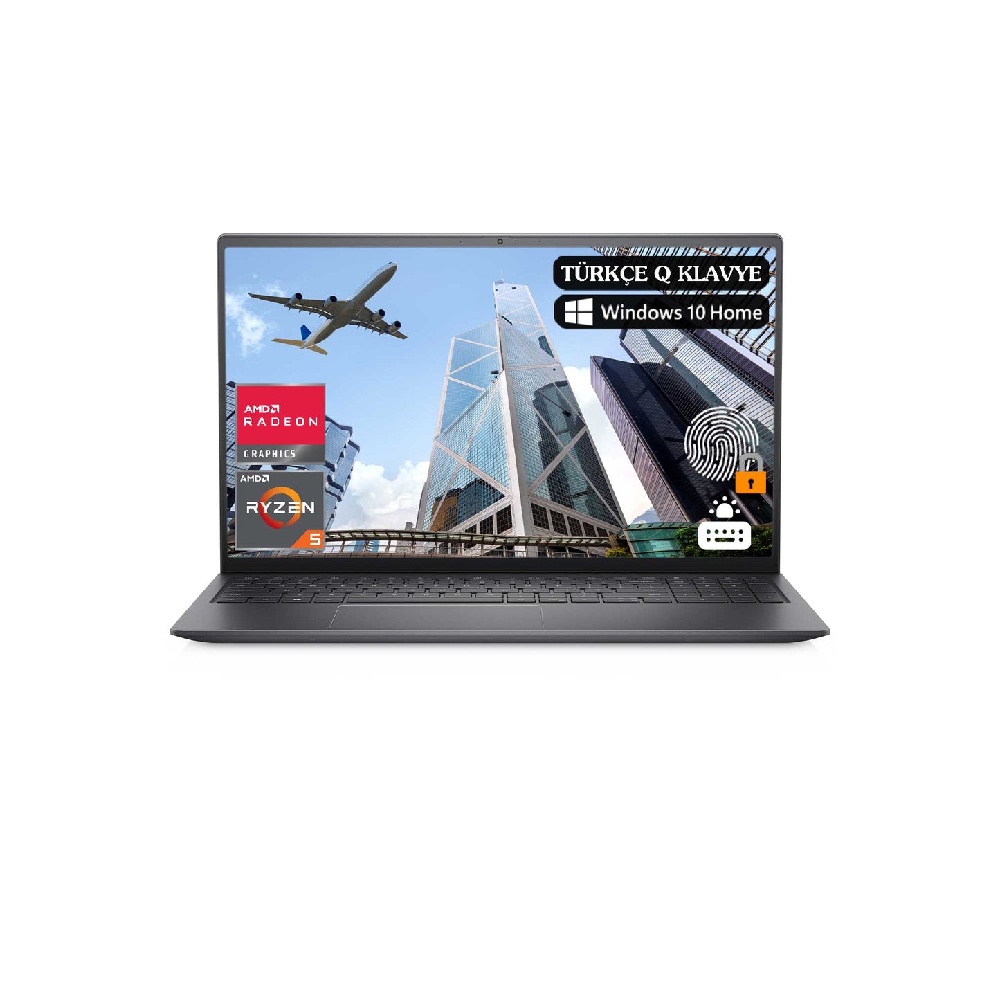 Dell Vostro 5515 N1001VN5515EMEA_W Ryzen5 5500U 8GB 512SSD 15.6'' FullHD W10H Taşınabilir Bilgisayar OUTLET