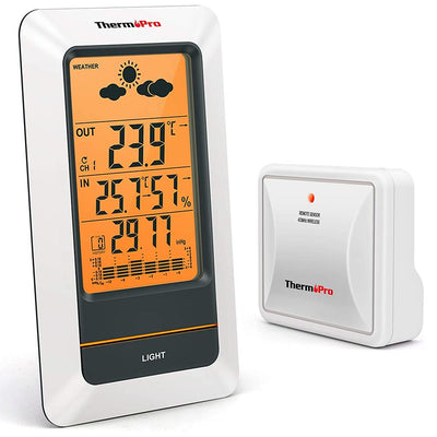 ThermoPro TP67A Wifi İç-Dış Mekan Dijital Isı,Nem,Basınç Ölçer OUTLET